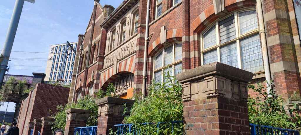 Selly Oak Library as it is now, 2024