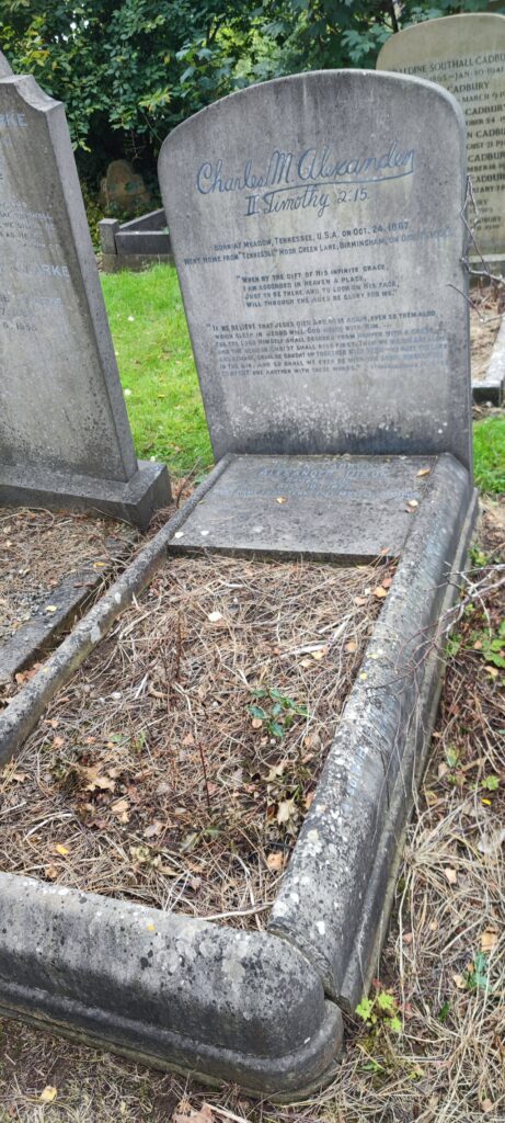 Grave of Charles Alexander