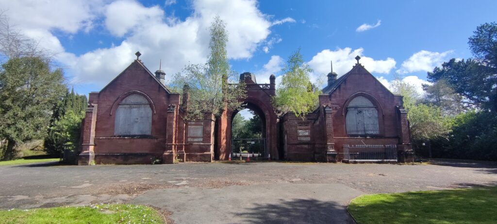 Lodge Hill Old Chapel, now a ruin