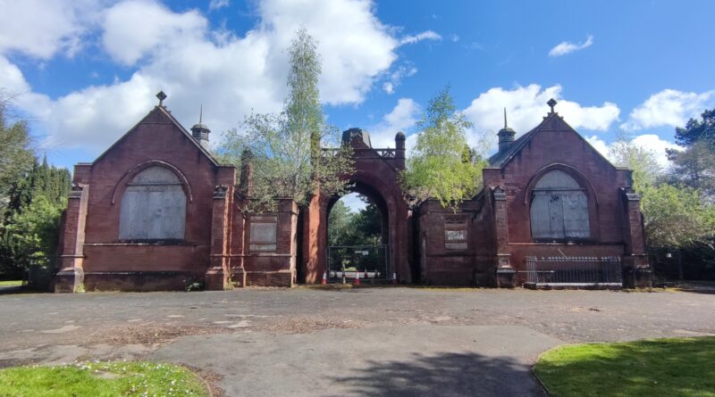 Lodge Hill Old Chapel, now a ruin