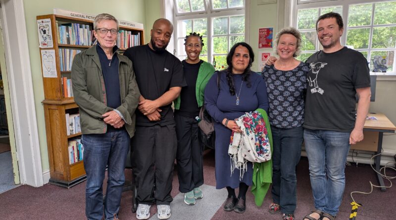 Book Marks tam photo at Stirchley Library