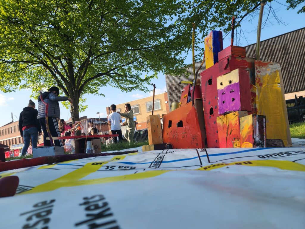 Model Making on maps in Highgate