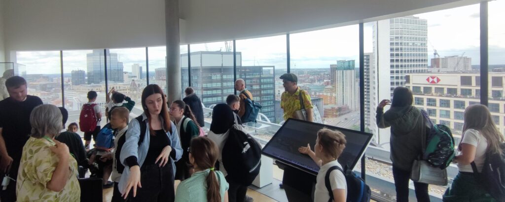 Outside the Shakespeare Memorial Room