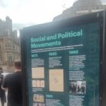 Amplify Town Hall Exhibition board